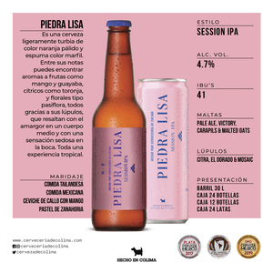 PIEDRA LISA  Cerveza Session IPA